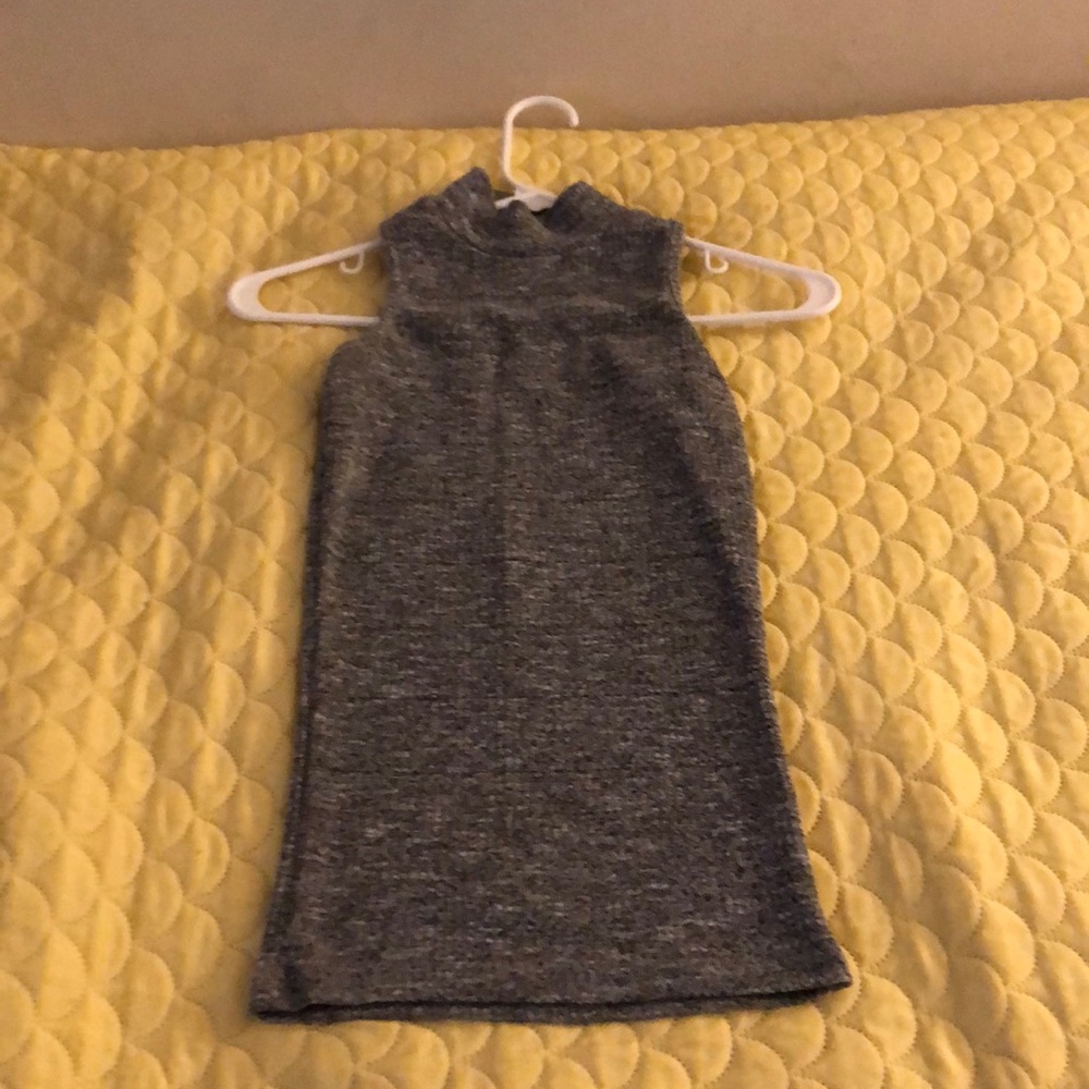 Grey knit shirt